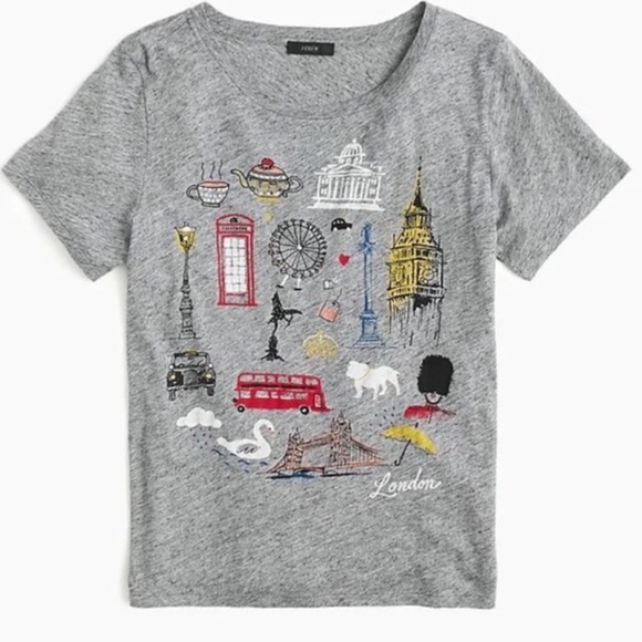 J. Crew London Destination Collector Tee - Picture 3 of 7